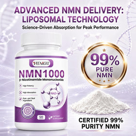 HEALGUT Complément NMN 1000mg flacon avec dosage recommandé