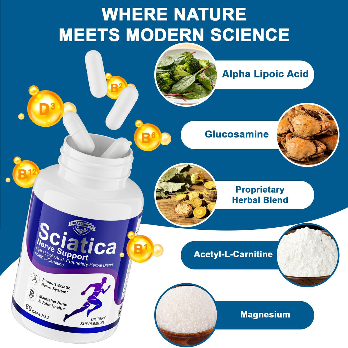 Healliance sciatique complément en boîte