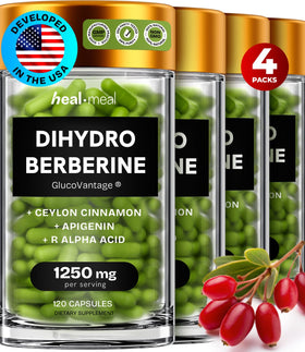 HealMeal Dihydroberbérine 480 gélules vue de face