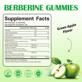 HEALOADING Gommes de Berbérine emballage et contenu
