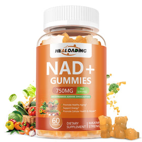 HEALOADING Gummies NAD+ 750mg boîte vue de face