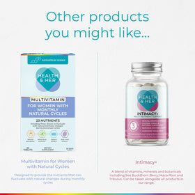 Health and Her Multivitamine - ingrédients clés listés