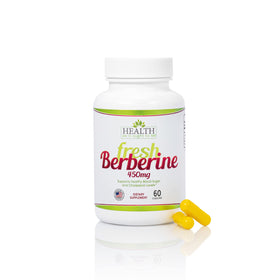 Health As It Ought To Be Berbérine 450mg Capsules en boîte
