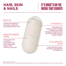 Health By Habit Complément Alimentaire Cheveux, Peau & Ongles 120 Capsules - Packaging
