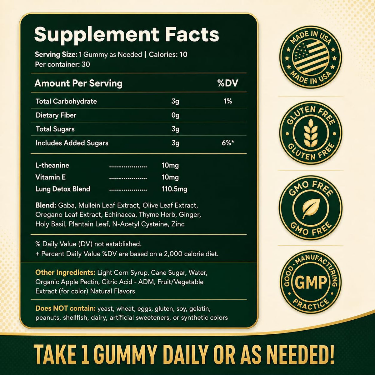 Health Chews Chews Lungs Cleanse gummy close-up