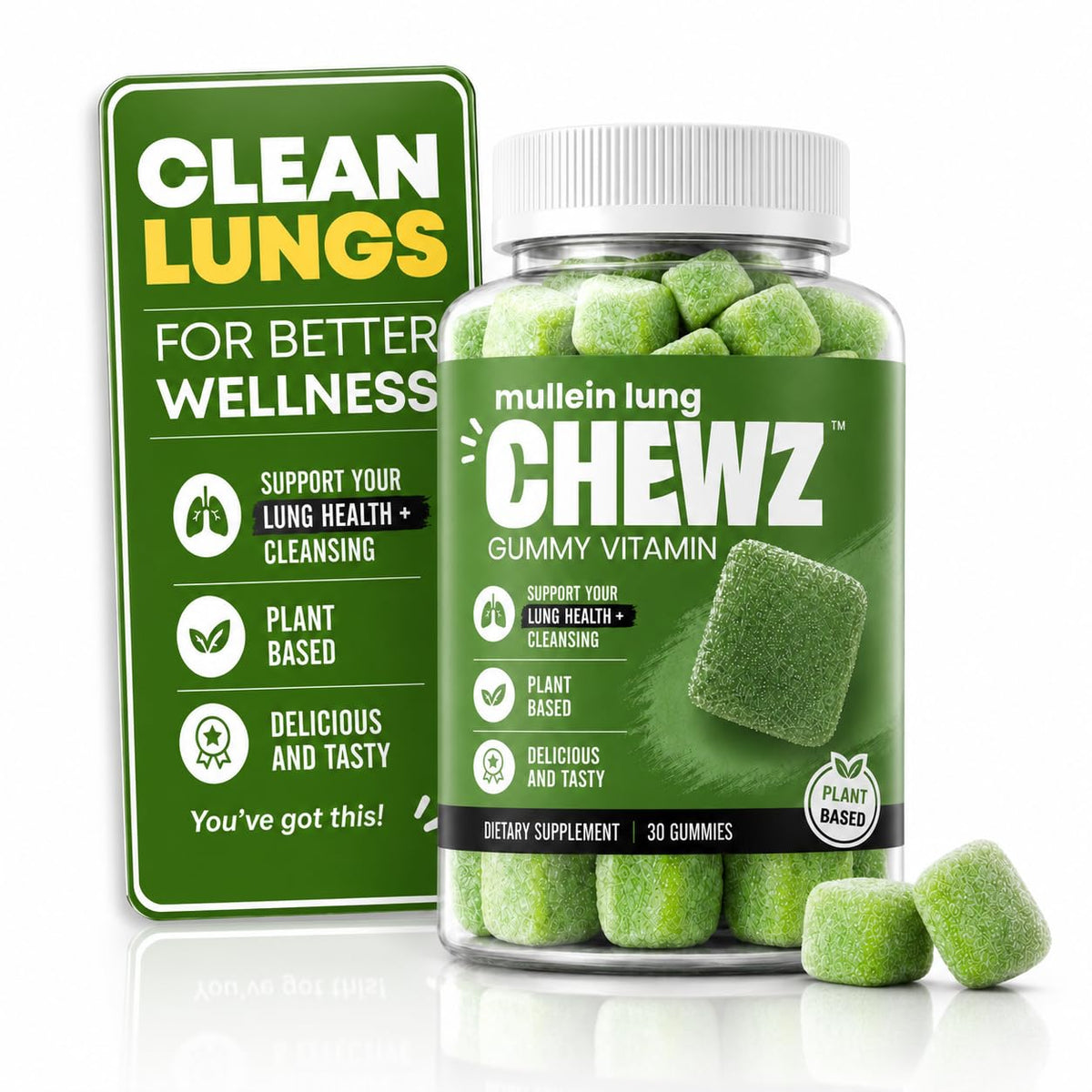Health Chews Chews Lungs Cleanse gummy front view