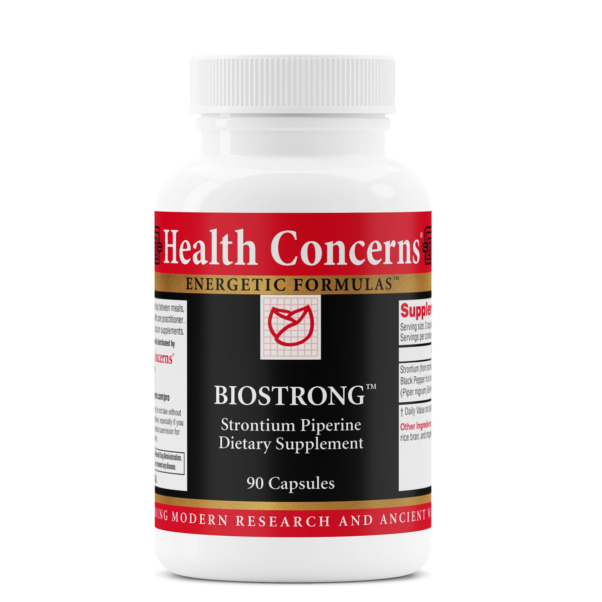 Health Concerns BioStrong 90 capsules vue avant