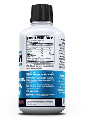 HEALTH DIRECT AminoSculpt Collagène Liquide 828g avec fruits frais à côté