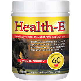 Health-E Complément Alimentaire Vitamine E pour Chevaux 608g vue avant