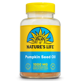 Health From The Sun Huile de Graines de Citrouille 1000mg gélules avant