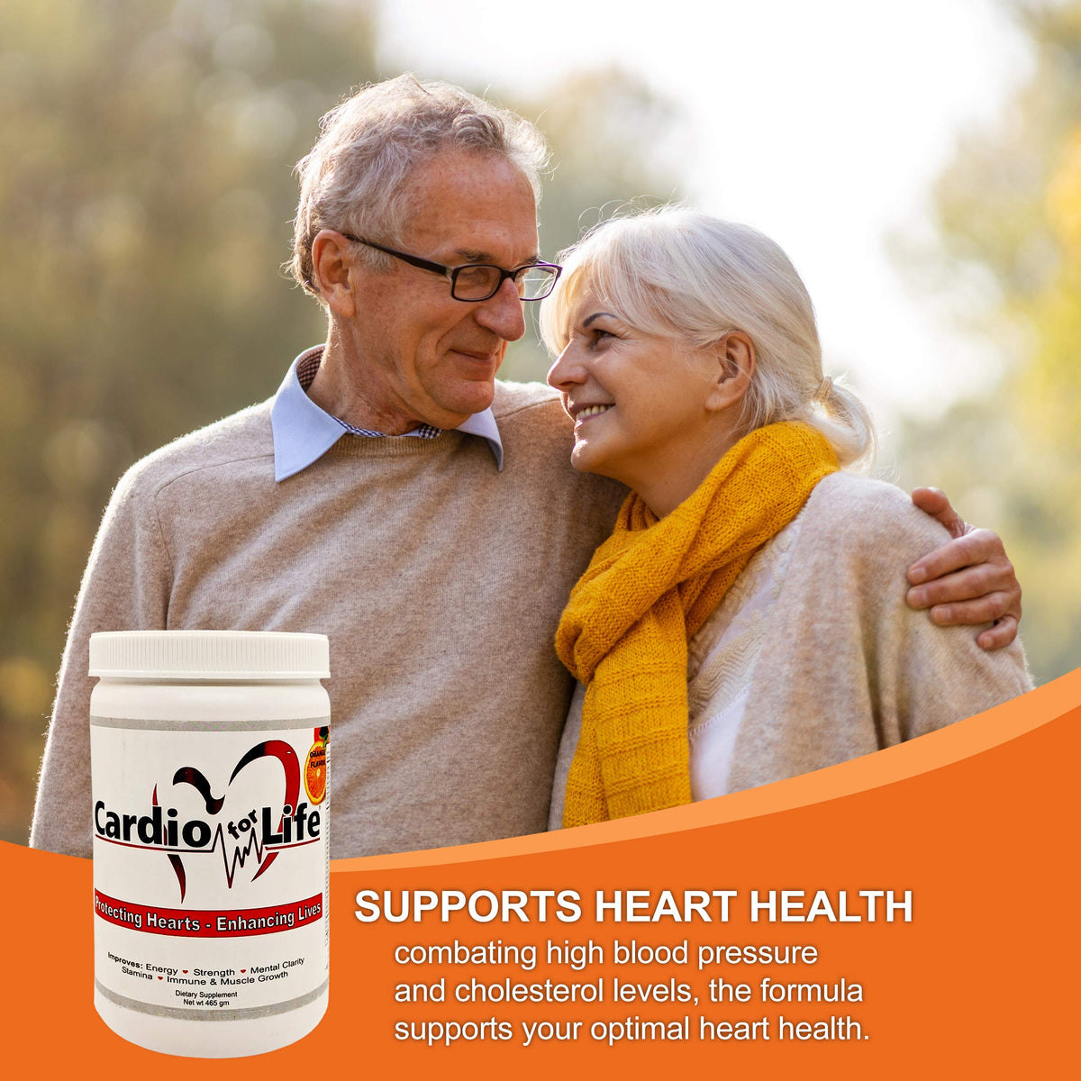 Health Guardian Cardio for Life L-Arginine 508g avec cuillère doseuse