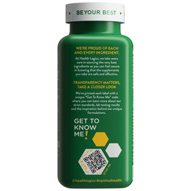 Health Logics Move! 90 capsules sur un fond blanc