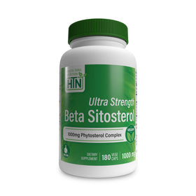 Health Thru Nutrition Beta-Sitosterol Ultra Force 1000mg 180 capsules front view