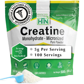 Health Thru Nutrition Créatine Monohydrate Micronisée 500g vue de face
