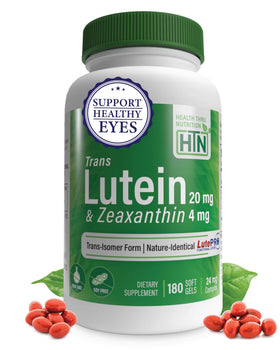 Health Thru Nutrition Luteine 20mg 180 gélules vue de face