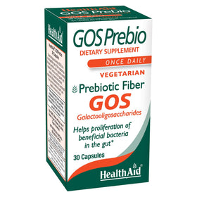 HealthAid GOSPrebio 30 capsules végétariennes boîte avant