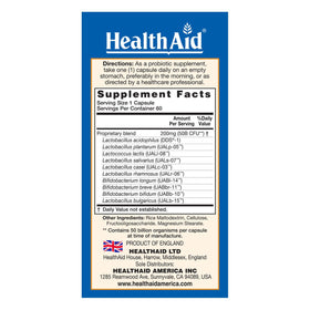 HealthAid ImmuProbio 50 Milliards CFU Probiotique capsules