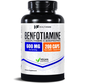 Healthfare Benfotiamine 600 mg capsules végétales avant