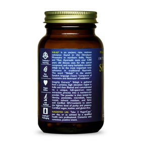 HEALTHFORCE SUPERFOODS Shilajit 120 VeganCaps côté