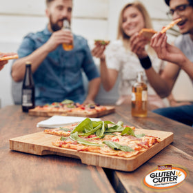 Healthy daily Gluten Cutter capsules opened bottle