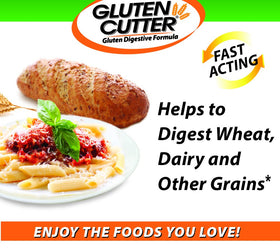 Healthy daily Gluten Cutter capsules packaging