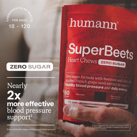 Healthy lifestyle with HumanN SuperBeets Heart Chews