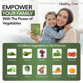 Healthy One Fruits & Veggies Gummy 27-en-1 nutritional information