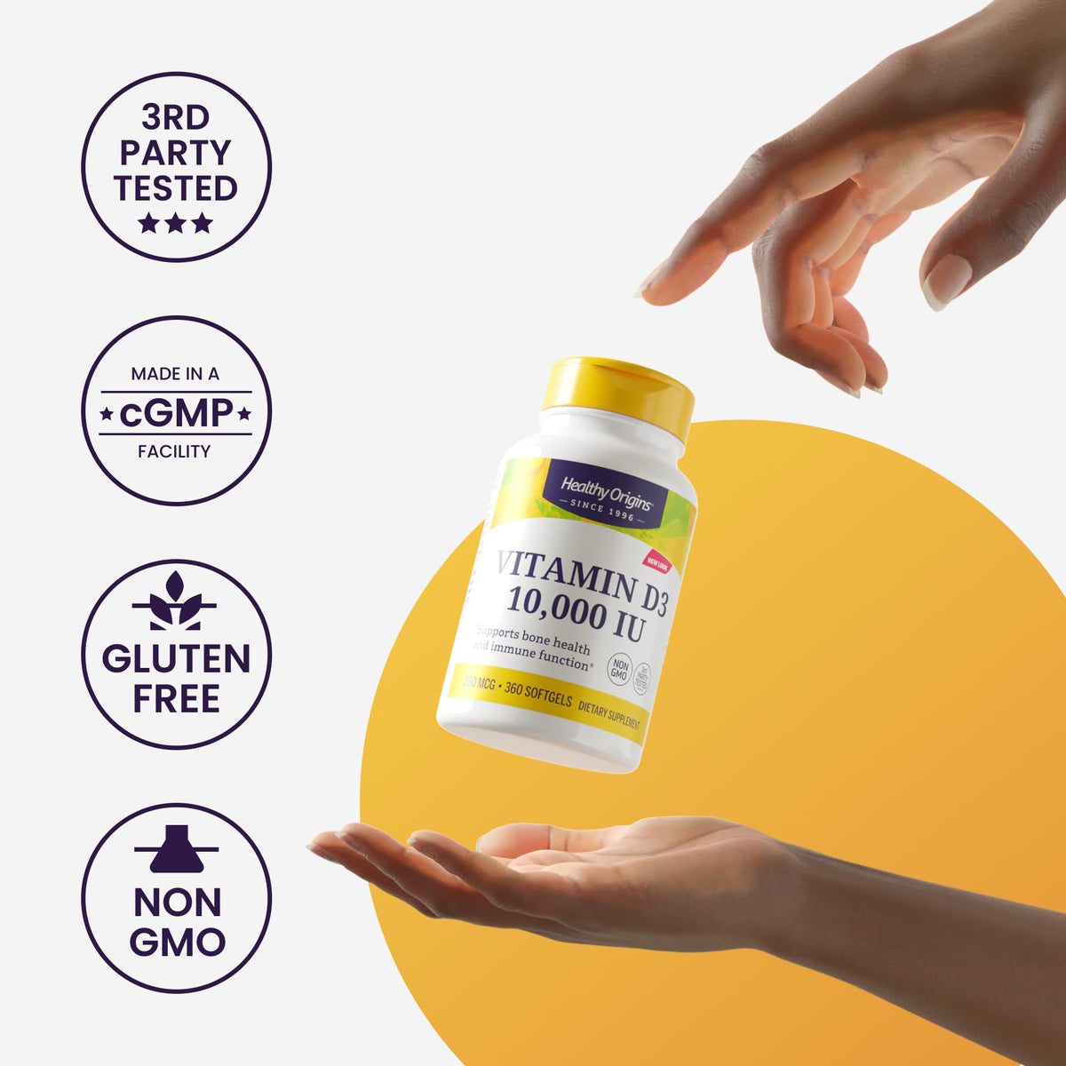 Healthy Origins Chelated Multi Mineral nutritional information on label