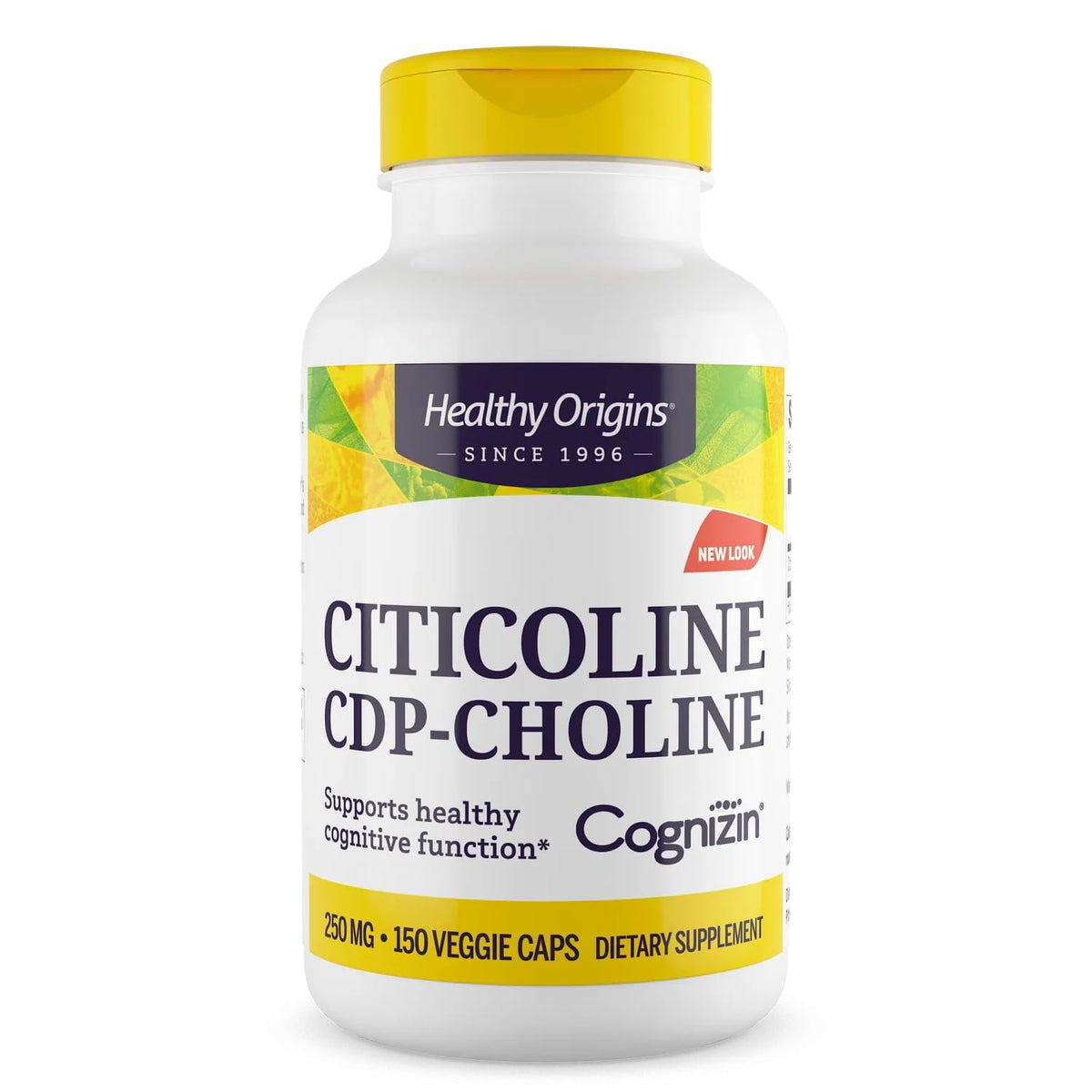 Healthy Origins Cognizin Citicoline 250 mg 150 gélules végétales avant