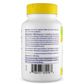Healthy Origins CoQ10 100 mg BioPerine emballage et contenu