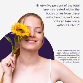 Healthy Origins CoQ10 100 mg gélules végétales avec BioPerine, label non-OGM
