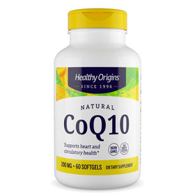 Healthy Origins CoQ10 200 mg 60 Softgels vue avant