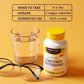 Healthy Origins Curcumin Phytosome 500 mg 60 Capsules - capsules individuelles