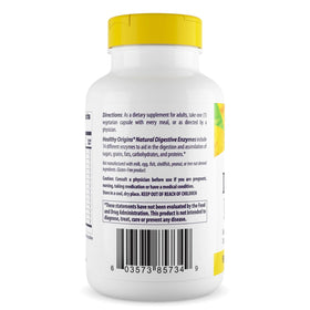 Healthy Origins Enzymes daily 180 capsules végétales vue de côté