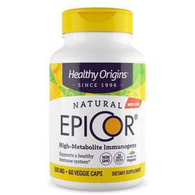 Healthy Origins EpiCor Levure Séchée 500 mg gélules végétales avant