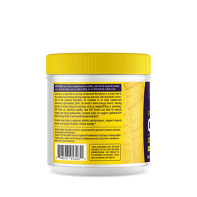 Healthy Origins Poudre de Créatine Monohydrate Creapure 600g étiquette