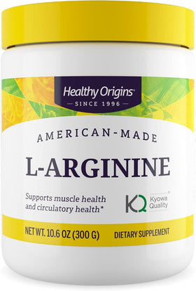 Healthy Origins Poudre L-Arginine 300g vue avant