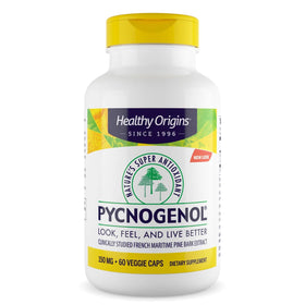Healthy Origins Pycnogenol 150 mg gélules végétales vue de face
