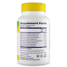 Healthy Origins Pycnogenol® Circulation Complex gélules sur fond blanc