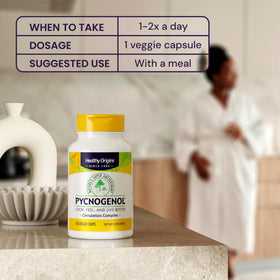 Healthy Origins Pycnogenol® Circulation Complex informations nutritionnelles