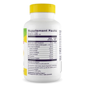 Healthy Origins Tocomin SupraBio 150 gélules sur fond blanc