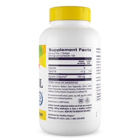 Healthy Origins Ubiquinol CoQ10 100 mg gélule ouverte