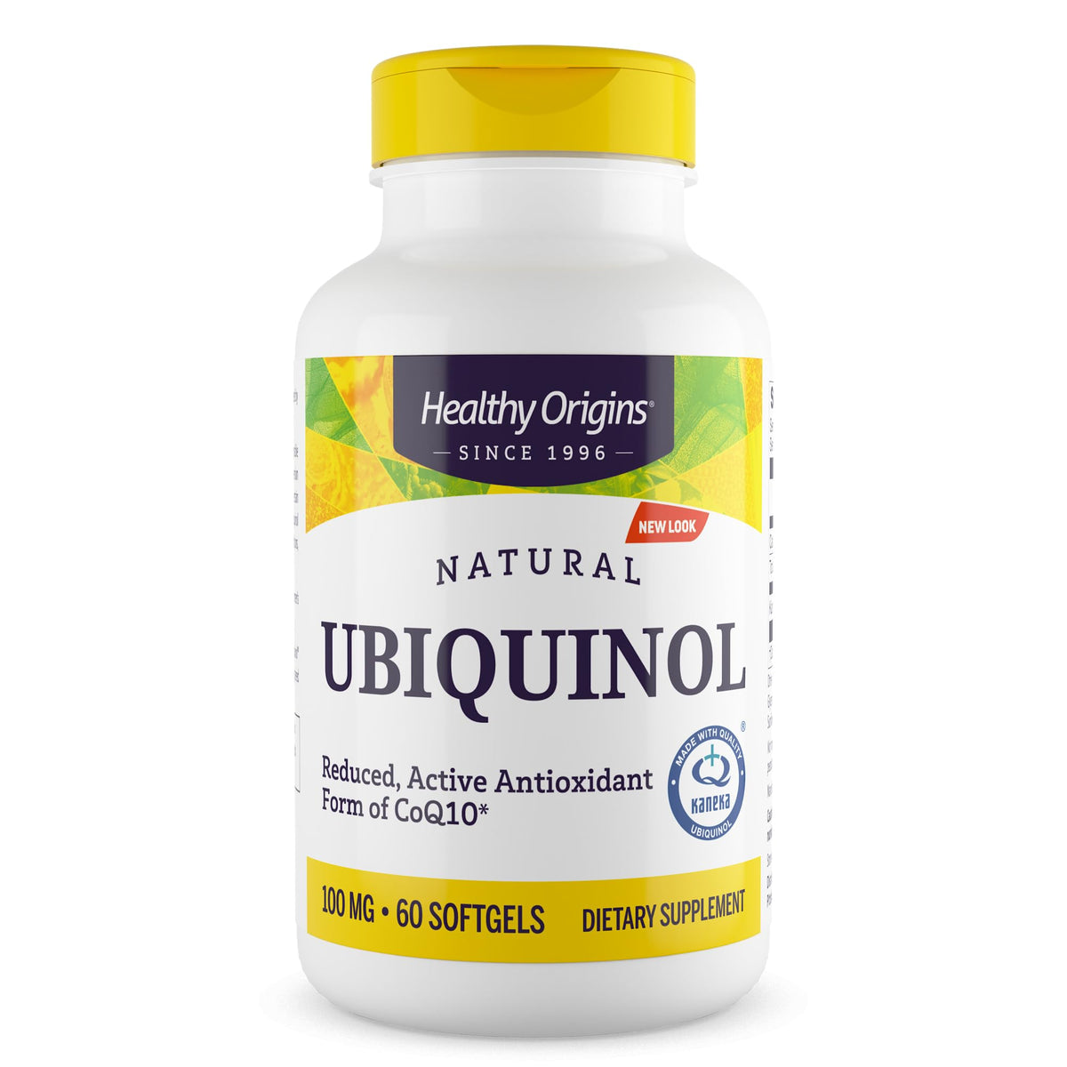 Healthy Origins Ubiquinol CoQ10 100 mg gélules avant