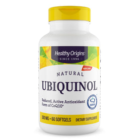 Healthy Origins Ubiquinol CoQ10 100 mg gélules avant
