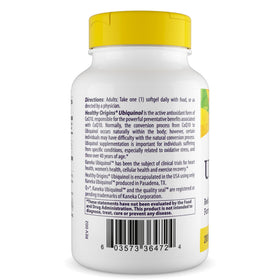 Healthy Origins Ubiquinol CoQ10 200 mg softgel side view