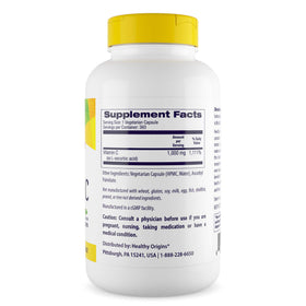 Healthy Origins Vitamine C 1 000 mg 360 capsules végétales emballage
