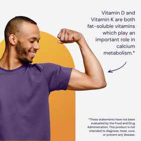 Healthy Origins Vitamine D3 2000 IU & K2 200 mcg gélules molles en situation de prise