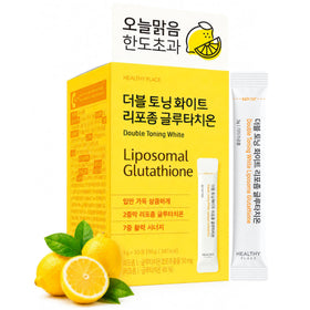 HEALTHY PLACE Glutathion Liposomal 30 Stick Packs vue de face