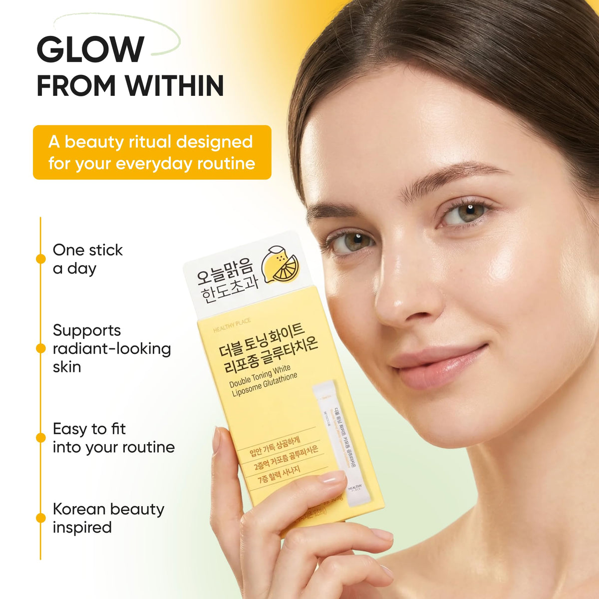 HEALTHY PLACE Glutathion Liposomal sticks en voyage