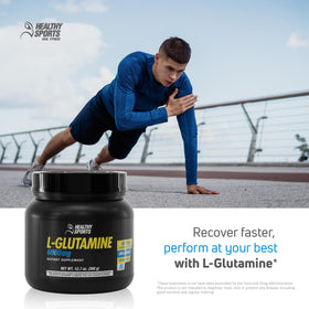 HEALTHY SPORTS L-Glutamine Poudre 6000mg avec cuillère doseuse